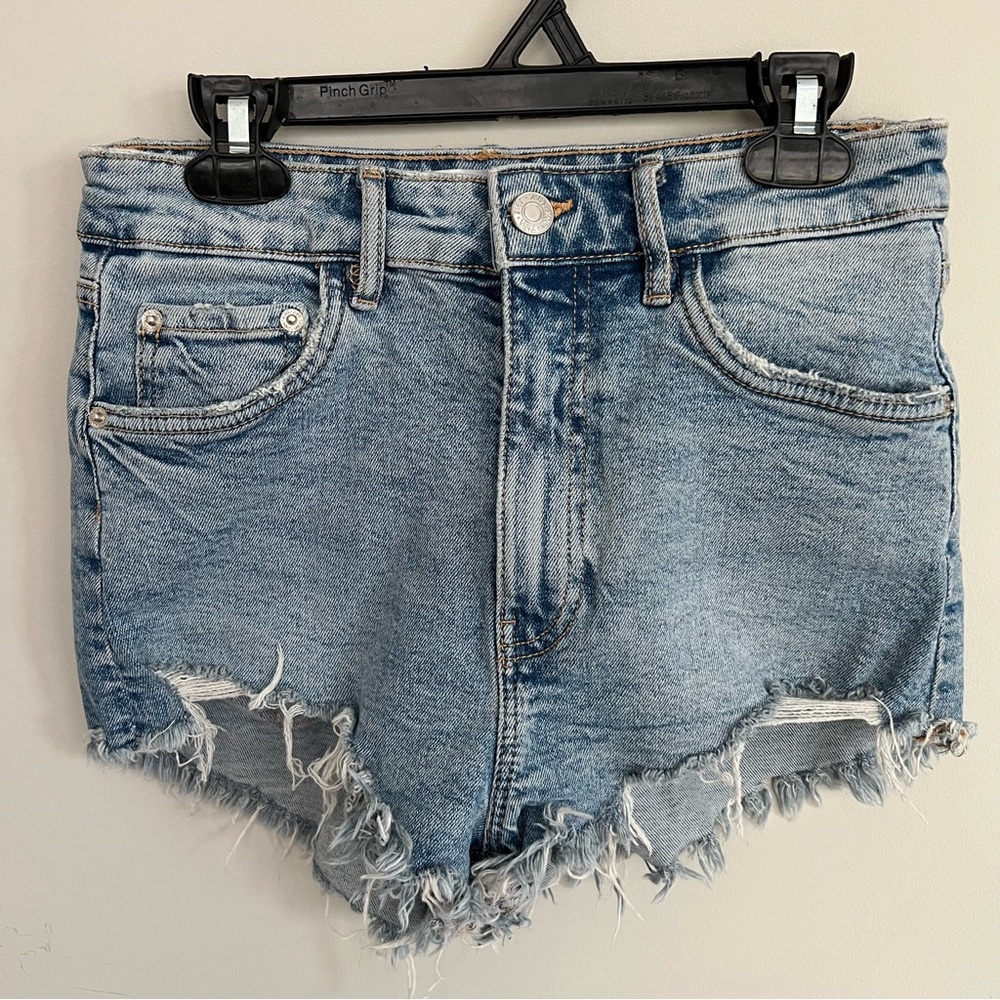 Zara Cutoff Denim Shorts